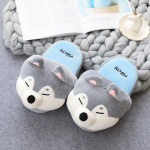 Cute Cartoon Shiba Inu Cotton Slippers For Men And Women