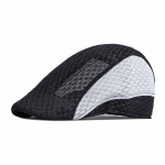 Fashionable And Simple Men's Hollow Mesh Polyester Cap