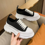 Women's Thick-soled Canvas Shoes Platform All-match Ins Trend