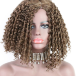 African Small Curls Mechanism Rose Inner Net Middle-Aged And Elderly Short Curly Hair