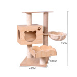 Cat Crawl Nest Scratching Board Tree Supplies Pet Toy Space Capsule