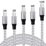 Mobile Phone USB Braided Nylon Charging Data Cable