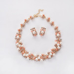 Europe And The United States Sell Hot Money Network Pearl Necklace Set Bridal Jewelry Set Wholesale 9093