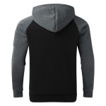 Men's Plush Thick Zipper Pocket Top