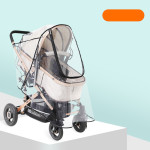 Baby Stroller Transparent Raincoat Windshield For All Seasons