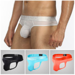 Nylon Thin Thong Elastic Low Waist Men's Underwear