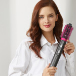 4 Heads Hot Air Black Cold Air Comb Hair Dryer Hair Dryer Hair Dryer Curled Iron Rotating Brush 4 In 1