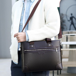 Men's Official Document Men's Single Shoulder Messenger Bag