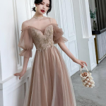 Summer Sister Group Wedding Korean Evening Dress