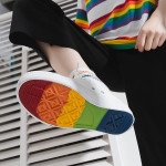 Fairy rainbow canvas shoes