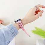 Nylon Watchband Metal Chain Creative Weaving