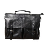 Men's First Layer Cowhide Briefcase Leather Handbag