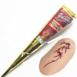 Authentic Indian Crimson Henna Tattoo Cream