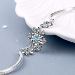 Simple Bracelet Temperament Snowflake Zirconium Drill