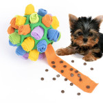 Pets Sniff Fried Balls, Toys, Bubble Rubber Balls, Educational, Anti Demolition Home