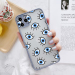 Large Eye Skin Feeling Scrub All Inclusive Mobile Phone Case