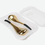 Stainless Steel Face And Eye Massage Ice Scoop