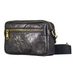 Young Men's Handmade Genuine Leather Crossbody Bag