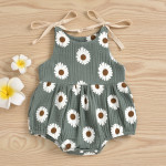 Baby Chrysanthemum Sling Romper