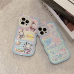 Cartoon Puppy Phone Case Wave Cute Soft Case