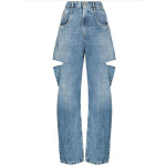 Spring And Summer New Cut Process Wash Jeans