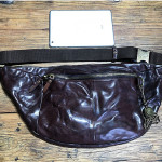 First Layer Cowhide Men's Chest Bag Leather