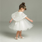 Two Sets Of Female Baby, Baby, One Year Old, 100 Days Wedding Dress, Princess Silk Dress