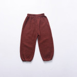 Children's Wrinkled Cotton Retro Boys And Girls Lantern Harem Pants