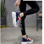 Korean casual thick bottom wild student running shoes