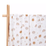 Simple Printed Newborn Baby Bamboo Cotton Baby's Blanket Gro-bag