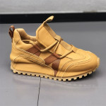 Joker Leather Wear-resistant Korean Version Of Micro-climax Shoes