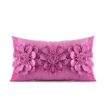 Light Luxury Ins Wind Flower Embrace Pillowcase Net Red Villa Decoration Pillow