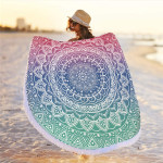 59 Inches Microfiber Beach Towel Blanket Quick Dry Thick Beach Towel Camping Picnic Vacation Tapestry Throw Yoga Picnic Mat