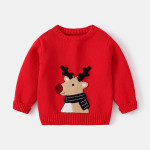 Christmas Cartoon Elk Warm Winter Thick Sweater