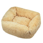 Winter Plush Pet Nest Square Mat