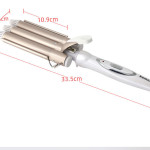 Three-tube Water Corrugated Egg Roll Head Large Curling Iron