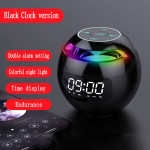 Clock Colorful Bluetooth Speaker Mini Portable