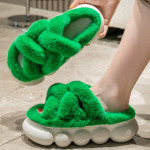 Fashion Versatile Outwear Slippers With Super Thick Sole