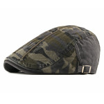 Camouflage Beret Hat Men's Wash Cap