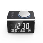 FM Radio FM Creative Alarm Clock Hotel Bedroom Bedside USB Charging Port Electronic Digital Clock