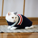 Christmas Cat Dog Sweater Pullover Winter Clothes