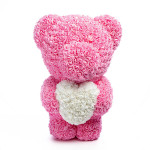 PE Simulation Immortal Rose Bear Love Heart Gift