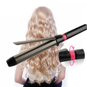 Rotating curling iron