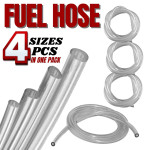 4 Petrol Fuel Line Hose Gas Pipe Tubing For Trimmer Chainsaw Mower Blower Tools