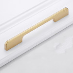 Gold Handle Closet Door Handle Drawer Cabinet Shoe Cabinet Single Hole Handle