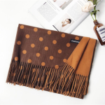 Autumn And Winter Warm Polka Dot Cashmere Scarf