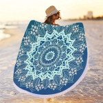 59 Inches Microfiber Beach Towel Blanket Quick Dry Thick Beach Towel Camping Picnic Vacation Tapestry Throw Yoga Picnic Mat