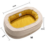 New Warm Removable And Washable Waterproof Sponge Four-season Dog And Cat Litter Mat