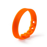 Blank Multicolor Adjustable Silicone Bracelet With Buckle