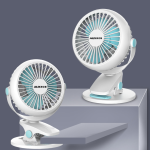 Mini Clip-on USB Desktop Fan